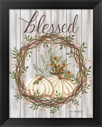 Framed Blessed Print