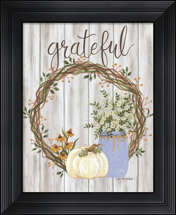 Framed Grateful Print