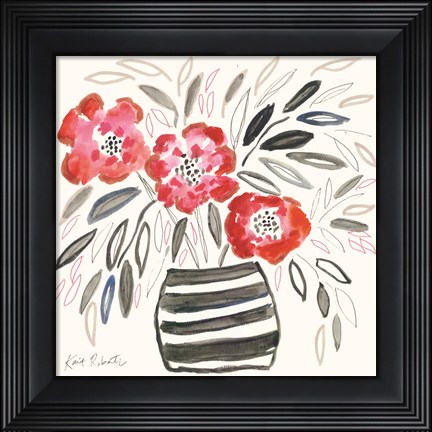 Framed Flowers for Darcy Print