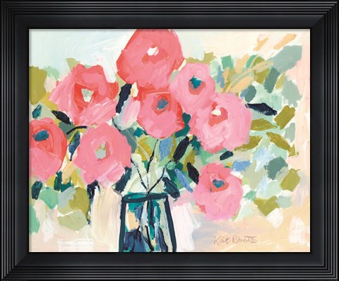 Framed Blooms for Ruthie Print