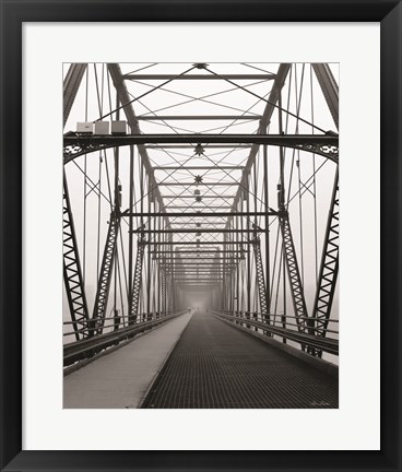 Framed Life is a Bridge Print