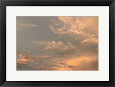 Framed Bayside Sunset III Print