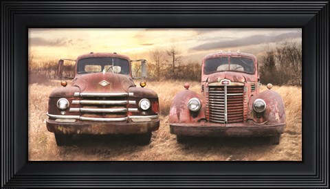 Framed I Like Big Trucks Print