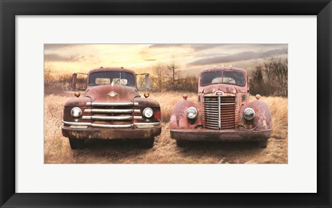 Framed I Like Big Trucks Print