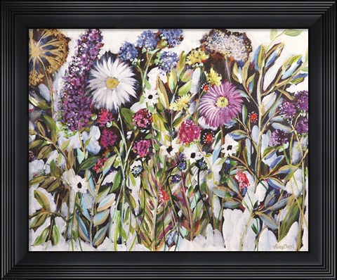 Framed Storybook Garden Print