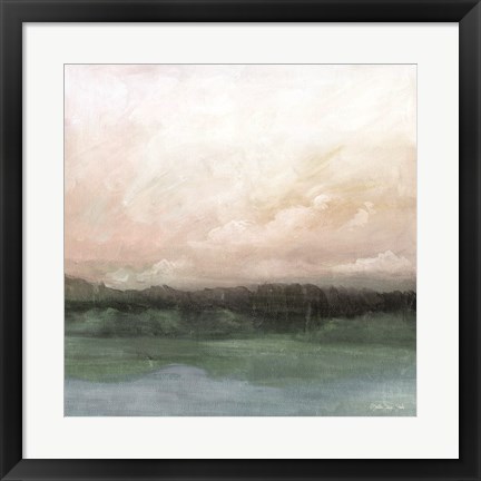 Framed Calm Horizon 2 Print