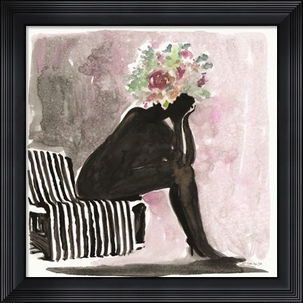 Framed Balanced on Beauty 1 Print