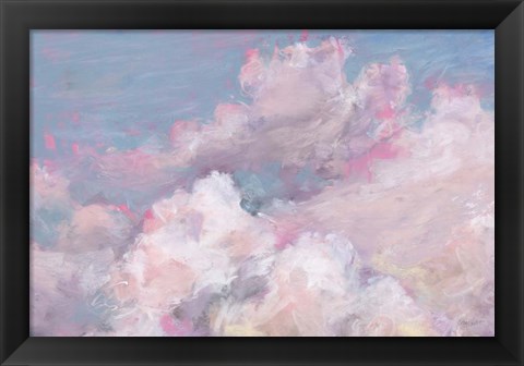 Framed Daydream Pink 01 Print