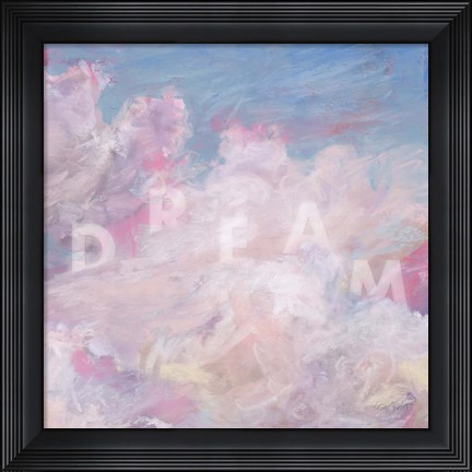 Framed Daydream Pink 04 Print