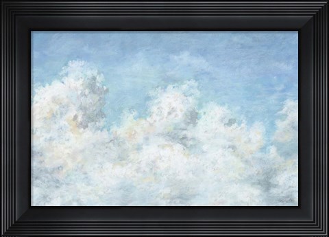 Framed Heavenly Blue 01 Print