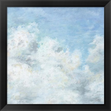 Framed Heavenly Blue 02 Print