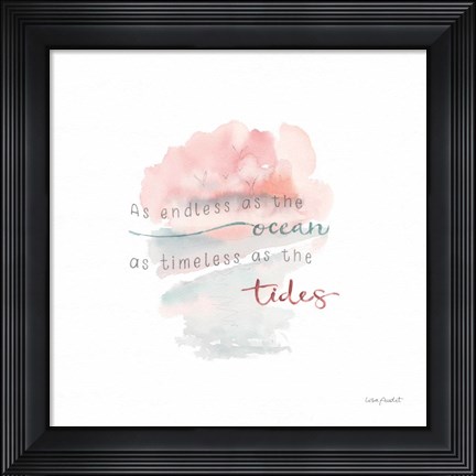 Framed Endless as the Ocean Print