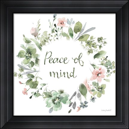Framed Inner Garden 09 Print