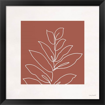 Framed Just Leaves 06 Print