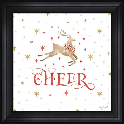 Framed Merry &amp; Bright 12 Print
