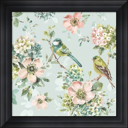 Framed Mint Crush 02 on Mint Print