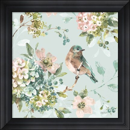 Framed Mint Crush 05 on Mint Print