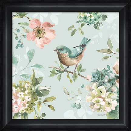 Framed Mint Crush 06 on Mint Print