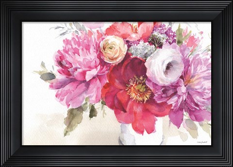 Framed Obviously Pink 01A Print