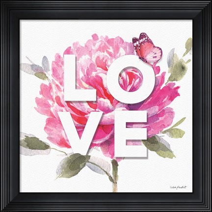 Framed Obviously Pink 07A Print