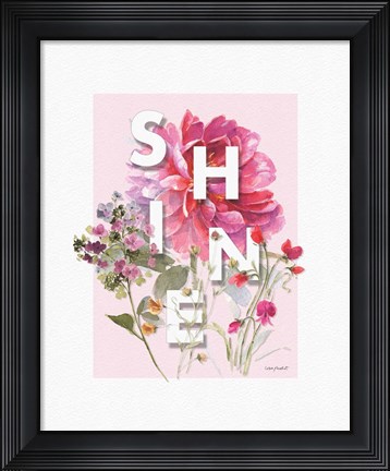 Framed Obviously Pink 08A Print
