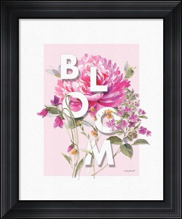 Framed Obviously Pink 09A Print