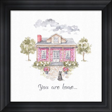 Framed Obviously Pink 17A Print
