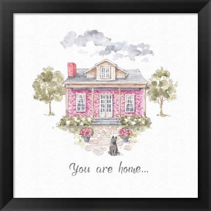 Framed Obviously Pink 17A Print