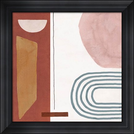 Framed Sierra Abstract 02 Print