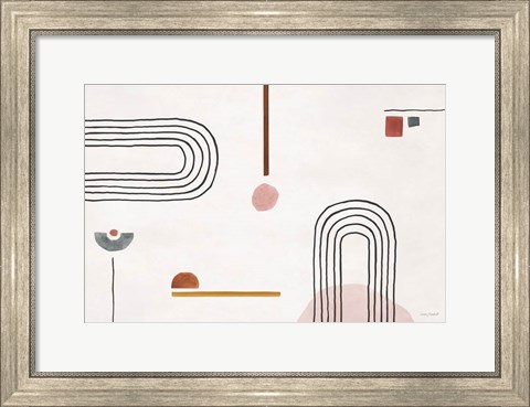 Framed Sierra Abstract 04 Print
