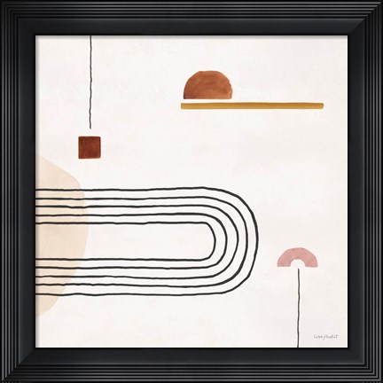 Framed Sierra Abstract 06 Print