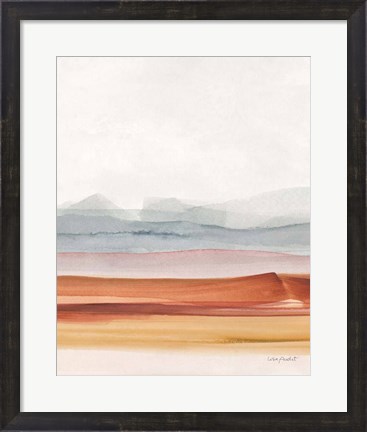 Framed Sierra Hills 02 Print