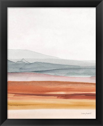Framed Sierra Hills 03 Print