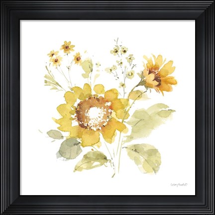 Framed Sunflowers Forever 06 Print
