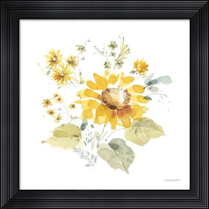 Framed Sunflowers Forever 07 Print