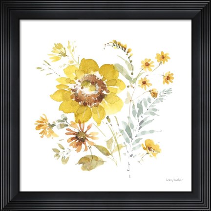 Framed Sunflowers Forever 08 Print