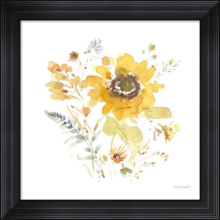 Framed Sunflowers Forever 09 Print