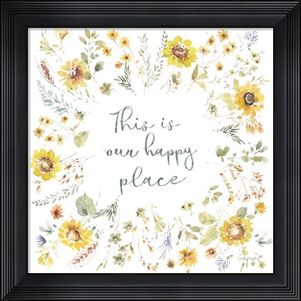 Framed Sunflowers Forever 11 Print