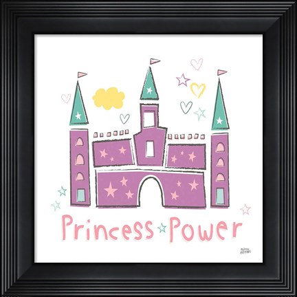 Framed Rainbow Dream VIII Print