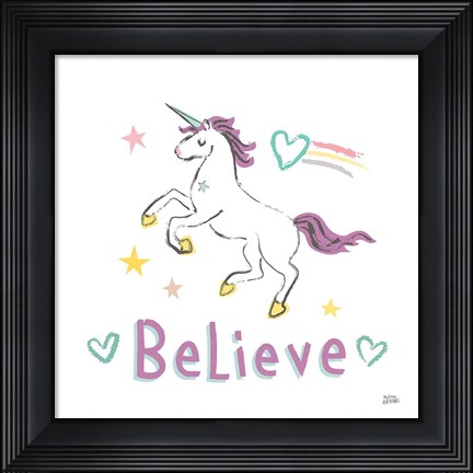 Framed Rainbow Dream VI Print