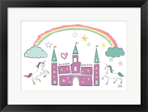 Framed Rainbow Dream IV Print