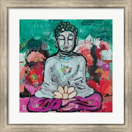 Framed Bold Buddha Print