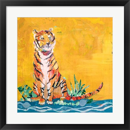 Framed Tiger Print