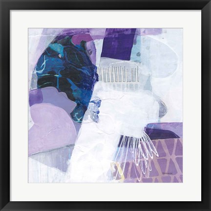 Framed Abstract Layers III Print