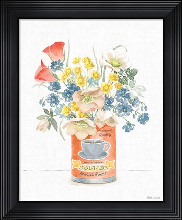 Framed Gardenscape II Print