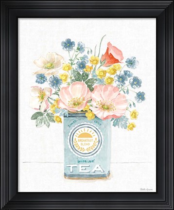 Framed Gardenscape III Print