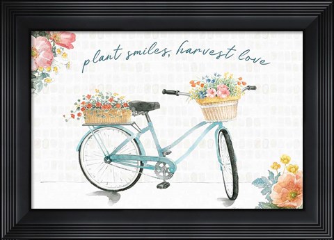Framed Gardenscape XIV Print