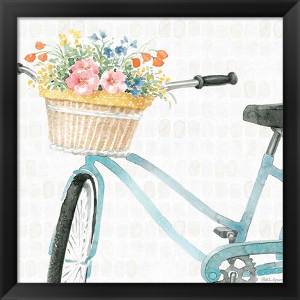 Framed Gardenscape XV Print