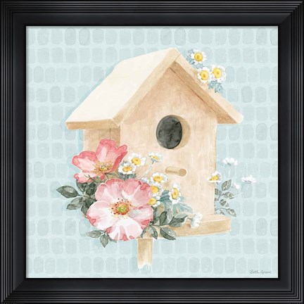 Framed Gardenscape X Print