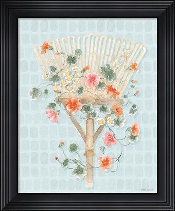 Framed Gardenscape XII Print